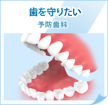 歯を守りたい予防歯科